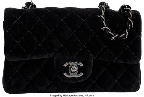 sacoche chanel velour|Handbags .